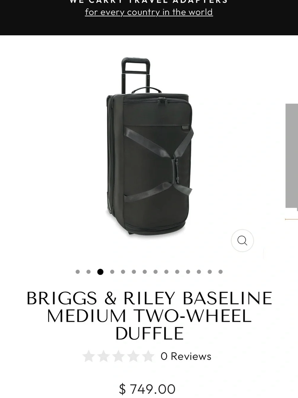 BRIGGS & RILEY BASELINE TWO-WHEEL DUFFLE